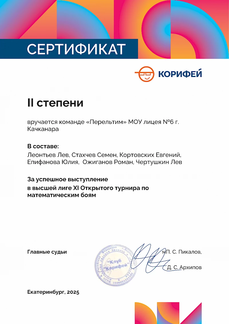 Брендбук Корифея