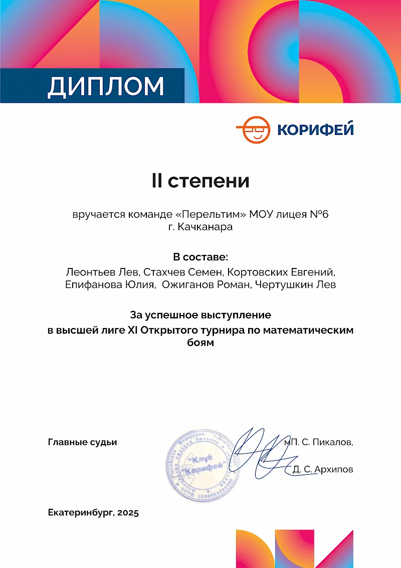 Брендбук Корифея